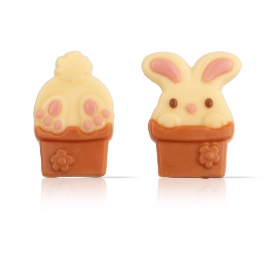 Bunny in flowerpot assortment