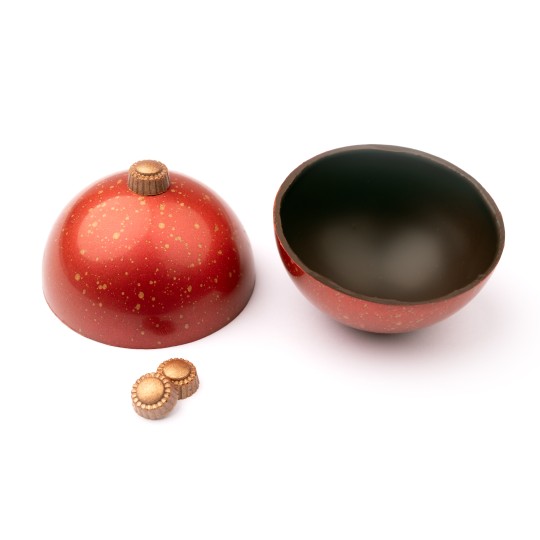 Coupole red bronze crown assort