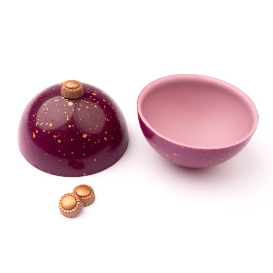 Coupole purple bronze crown assort